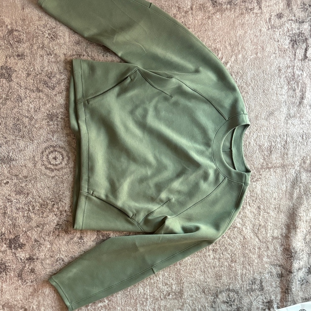 Lululemon crewneck Green Sweatshirt